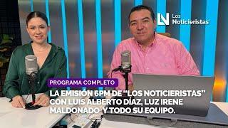 La Emisión 6PM de “Los Noticieristas” con Luis Alberto Díaz, Luz Irene Maldonado  y todo su equipo.