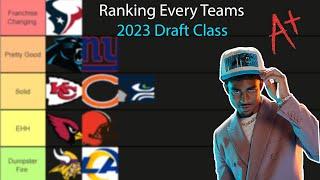 Ranking Each Teams 2023 NFL Draft Class | The Draft Nerd