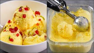 CUSTARD ICE CREAM RECIPE | VANILLA CUSTARD ICE CREAM | HOMEMADE SOFT & CREAMY CUSTARD ICE CREAM