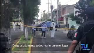 Ejecutan a 4 policías de la Policía de Guadalajara en Loma Dorada en Tonalá