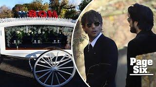 Tearful Harry Styles and One Direction members reunite at Liam Payne’s funeral in the UK