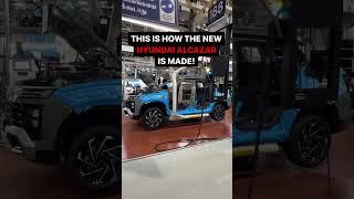 Making of new Facelift-Hyundai Alcazar | New interior new exterior  #automobile #hyundai #suv #car