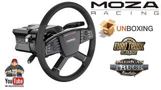 Moza TSW Steering Wheel - LKW Lenkrad für Truck und Bussimulatoren *Unboxing & Test*