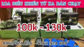 130k / Mẫu loa điều khiển từ xa WS 898 giá rẻ được bán chạy nhất thị trường/ Loa bẫy chim, ,bẫy gà.