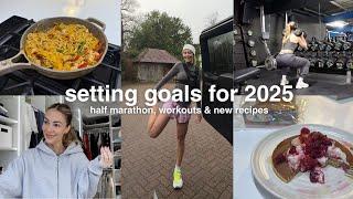 SETZEN WIR UNS EINIGE FITNESSZIELE FÜR 2025 | Laufen, neue einfache Rezepte & Fitnessmotivation