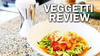 Veggetti Review - Spiral Vegetable Slicer