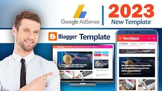 free blogger template 2023 | new blogger tempalte for adsense approval