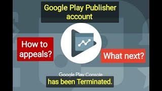 Google play store account Suspended / Terminated?  (How to appeal) in hindi