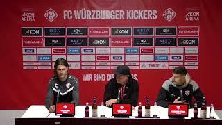 Pressekonferenz 13. Spieltag Kickers - TSV Buchbach