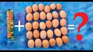  Big firecracker vs 50 eggs * Firecrackers against eggs  Crazy experiment