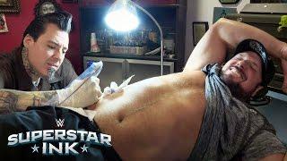 AJ Styles gets a new tattoo: Superstar Ink