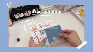 vlog #4 | a day at home - arranging my washis, doing random things 