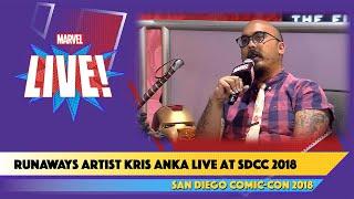 Artist Kris Anka Breaks Down the Design of Runaways Live at SDCC 2018
