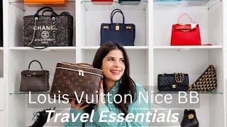 What fits inside the Louis Vuitton Nice BB I LUXURY TRAVEL