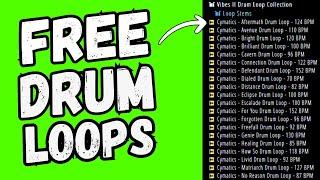 Drum LOOPS - DRUM Samples - FREE Drum LOOPS - Royalty Free || By cymatics