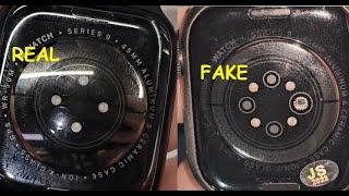 Apple Watch series 9 real vs fake. How to spot original Apple Watch 9