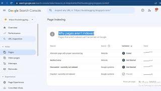 why your posts are not indexed in google search console || google indexing  problem SOLVED