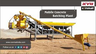 KYB Conmat - Mobile Concrete Batching Plant