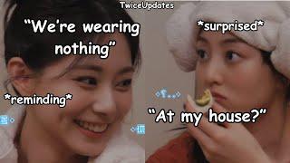 twice tzuyu reminding jihyo how they shower together without any clothes *she’s too transparent*