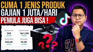 CUMA PAKE 1 JENIS PRODUK, GAJIAN 1 JUTA PERHARI, PEMULA JUGA BISA DAPAT UANG DI TIKTOK