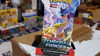 pokemon temporal forces booster pack opening