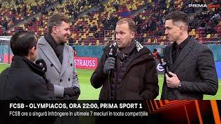 Vizită surpriză pe Național Arena. Kapetanos: "Aș vrea să câștige FCSB"