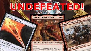 UNDEFEATED WITH GODDRIC! Sword of the Meek Moon Stompy (5-0 / Trophy- Legacy MTG)