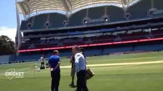 Adelaide day one pitch report