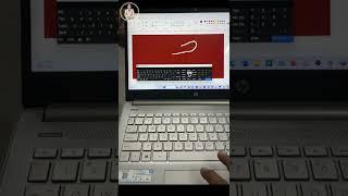 How to increase the size of the eraser beyond normal in Microsoft Paint? #shorts