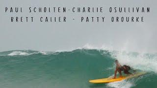 Longboarding with Paul Scholten, Charlie OSullivan, Brett Caller and Patty O'Rourke - Coffs Coast.