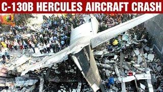 C-130B Hercules Military Aircraft Crash in Medan Indonesia