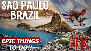 Sao Paulo, Brazil Travel Guide: Top 25 Things to do 4K Experience