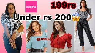 Meesho Trendy Summer Tops Under *200rs | Starting From 150rs | Omg Trendy Summer Tops Only For 150rs