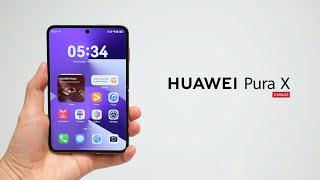 A Completely New Form: HUAWEI Pura X hands on