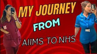 My Nursing Journey from India to UK #aiims #nhs #mentalhealthnursing #uk #nurselife