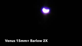 Venus Rising in East Celestron 80EQ. The brightest star in the sky