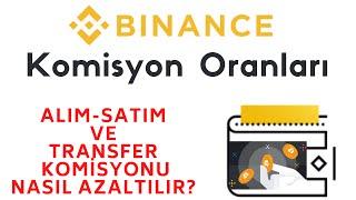 Binance Komisyon Oranları Nedir? Alım-Satım ve Transfer Komisyonları Nasıl Azaltılır?