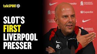 Arne Slot Discusses The Futures Of Salah & Van Dijk In His FIRST Liverpool Press Conference 