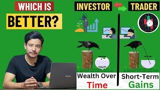 Trading VS Investing Which One is Better | Trading For Beginners in Nepal