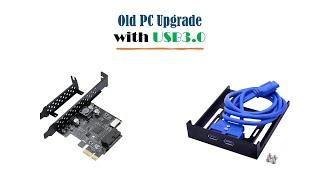 How to add usb 3 in your old pc | USB3.0 upgrade to old PC