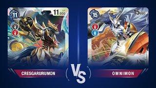 Red Cresgarurumon vs Omnimon - TrueChampionSteven