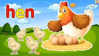 Farm Animals / Tame Animals- Preschool Theme English