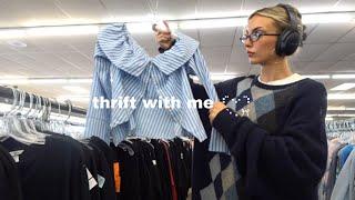 THRIFT WITH ME **shopping my fall/winter Pinterest board** & (SPECIAL GIVEAWAY)