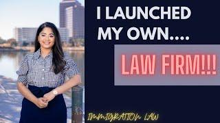 BIG ANNOUNCEMENT! | I LAUNCHED MY OWN LAW FIRM!!!