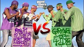 Grove vs Ballas - Which Gang is Better? [A.I Wars]