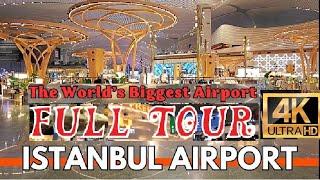 NEW Istanbul International Airport| Turkey International Airport | WALKING COMPLETE TOUR | Duty Free