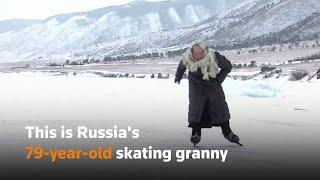 Meet Russia's 79-year-old ice skater