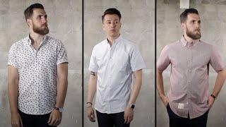 3 Ways to Wear a Short Sleeve Button Down with Gent's Lounge