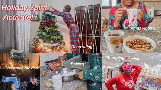 Holiday Vlog: Christmas Tree Decorating, Baking, Christmas Movies, Shopping etc. | KayxTee