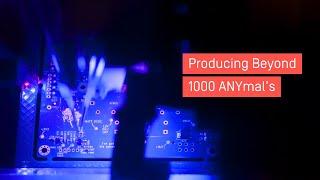 Scaling Production Beyond 1000 ANYmals with Zollner